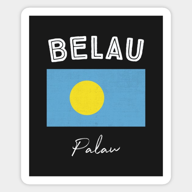 Palau Flag Sticker by phenomad